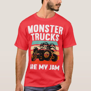 T-shirt Les Camions Monster sont mon Cool de jambe Monster