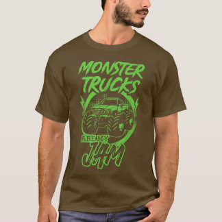 T-shirt Les Camions Monster vintages sont mon Rallye Jam e