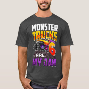 T-shirt Les camions monstres pour enfants sont mon truc 6e