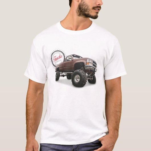 T-shirt Les camions sont beaux (4x4 Chevy) (Devant)