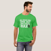 T-shirt Les Cane Corsos règnent garçon (Devant entier)