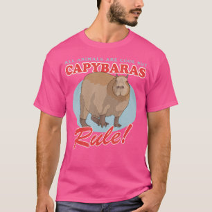 T-shirt Les Capybaras Sont Cool Rodent Capybara