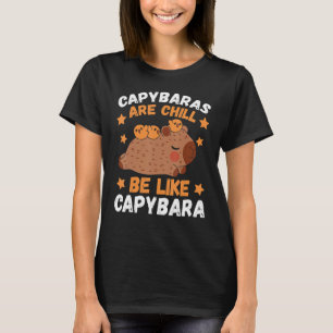 T-shirt Les capybaras sont des animaux rongeurs cools capy