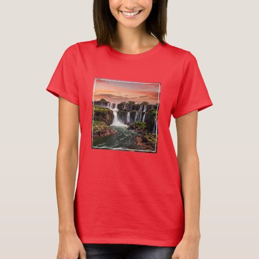 T-shirt Les cascades | Parc national d'Iguacu (Devant)