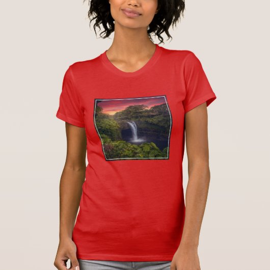 T-shirt Les cascades | Rainbow Falls, Hilo, Hawaii (Devant)