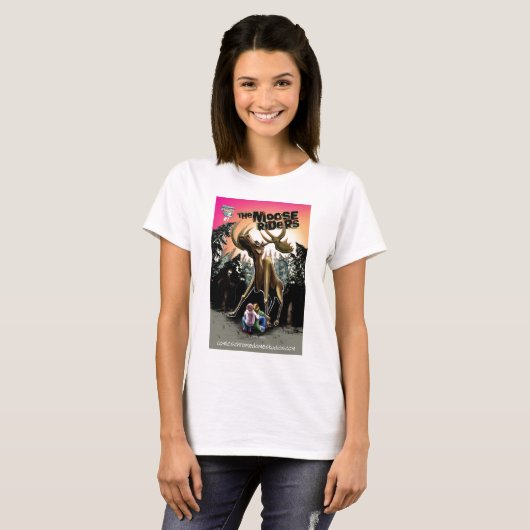 T-shirt Les cavaliers #1 d'orignaux (Devant entier)