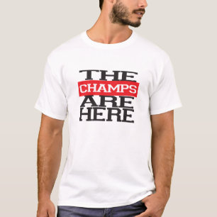 T-shirt Les champions sont ici