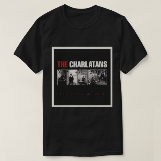 T-shirt Les Charlatans Les Charlatans Les Charlatans Le C (Design devant)