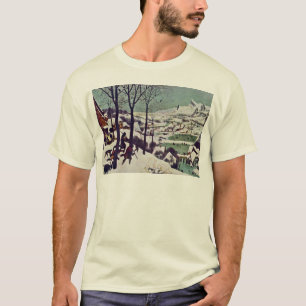 T-shirt Les chasseurs dans la neige, par Bruegel D. Ä.