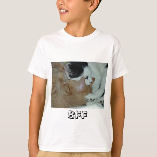 T-shirt Les chatons en amour (Devant)