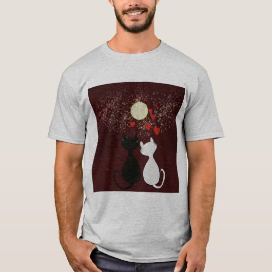 T-shirt Les chats aiment (Devant)