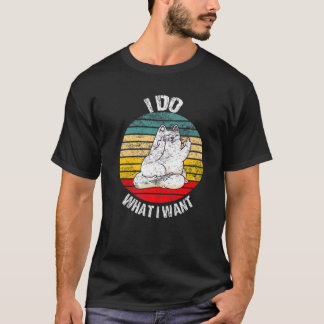 T-shirt Les Chats Font Ce Qu'Ils Veulent