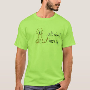 T-shirt Les chats ne savent pas se reposent