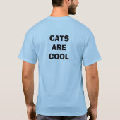T-SHIRT LES CHATS SONT FRAIS (Dos)