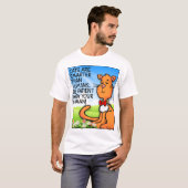 T-shirt Les chats sont plus intelligents (Devant entier)