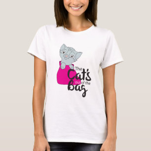 T-shirt Les chats sortis du sac Kitten Dessin de Kitty
