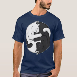 T-shirt Les chats Yin Yang