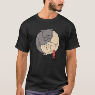 T-shirt Les chats Yin Yang