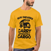 T-shirt Les chauffeurs de bus de l'école de transport préc (Devant)