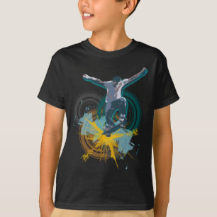 T-shirt Les chemises de l'enfant de Sk8boarder