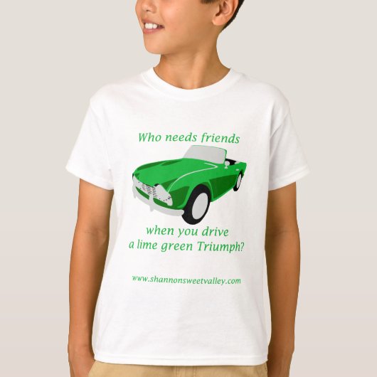 T-shirt Les chemises des enfants de Triumph (Devant)