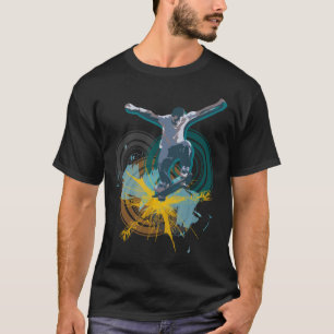 T-shirt Les chemises foncées des hommes de Sk8boarder