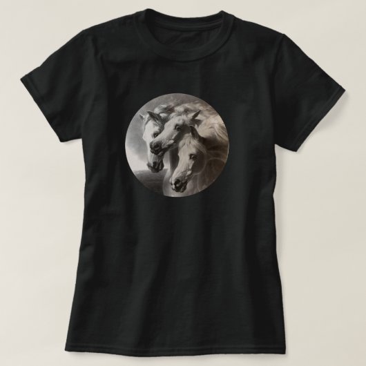 T-shirt Les chevaux du pharaon (Design devant)