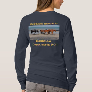 T-shirt Les chevaux sauvages de la corolle