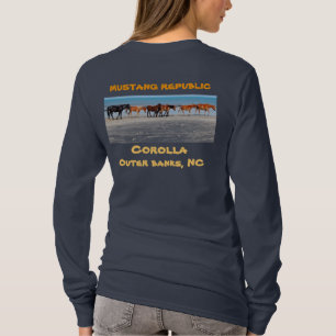 T-shirt Les chevaux sauvages de la corolle