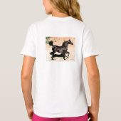 T-shirt les chevaux sont nos amis... (Dos)