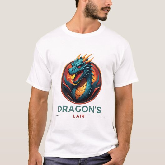 T-shirt Les cheveux de Dragon (Devant)