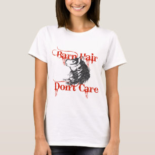 T-shirt Les cheveux de grange ne s'en soucient pas Cheva