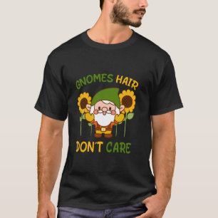 T-shirt Les cheveux de lutins s'en fichent Gnome drôle jar
