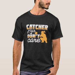 T-shirt Les cheveux de receveur ne s'inquiètent pas le