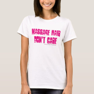 T-shirt Les cheveux massants ne se soucient pas du thé gr