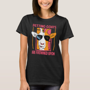 T-shirt Les Chèvres À Mouiller Sont Congelées - Farmer Drô