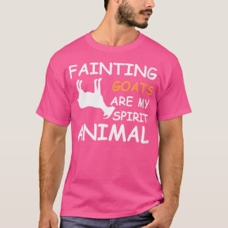 T-shirt Les chèvres évanouies sont mon esprit Les amateurs