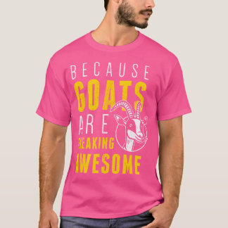 T-shirt Les Chèvres Fraîchent Les Amateurs De Chèvres Drôl