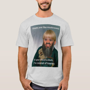 T-shirt Les "chèvres sont comme des champignons…" T-shi
