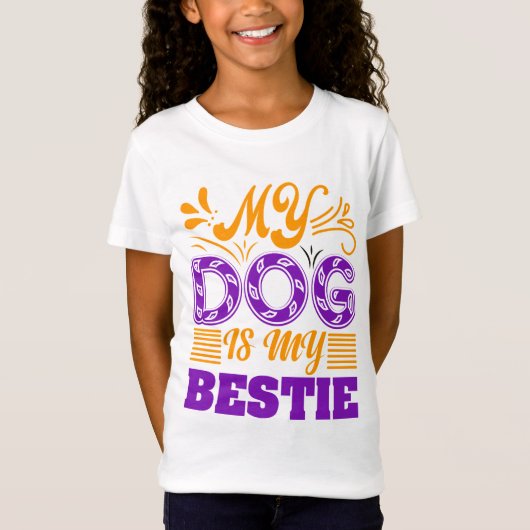 T-Shirt Les chiens sont mes meilleurs amis drôle de devis  (Devant)