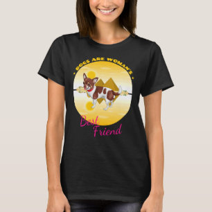 T-shirt Les Chihuahua Sont Les Meilleurs Amies Des Femmes