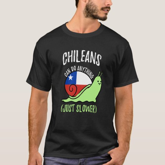 T-shirt Les Chiliens Peuvent Faire Quelque Chose De Plus L (Devant)