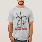 T-shirt Les Chinois Prennent Noël Fa Ra Ra Ra Ra Ra Ra (Devant)