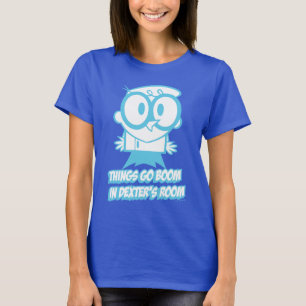 T-shirt Les choses bougent dans la chambre de Dexter