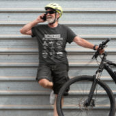 T-shirt Les Choses Que Je Fais Dans Mon Temps De Rechange