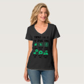 T-shirt Les Choses Que Je Fais Dans Mon Temps De Secours, (Devant entier)