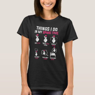 T-shirt Les choses que je fais dans mon temps libre k pop