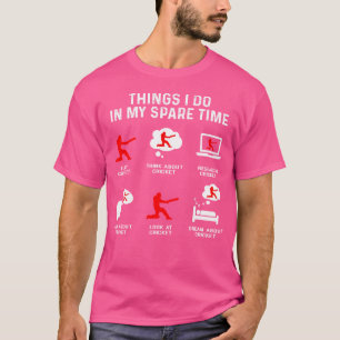 T-shirt Les Choses Que Je Fais Dans Mon Temps Libre Regard