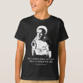 T-shirt Les choses que nous aimons la philosophie Citer Th (Devant)