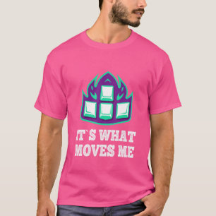 T-shirt Les Choses Qui Me Déplacent Étaient Clavier De Jeu